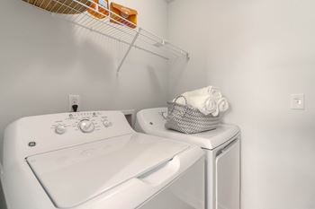 Full-size washer and dryer